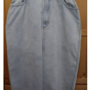No Excuses denim skirt 80s